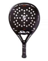 Pala de padel Siux Black Carbon Effect Brillo